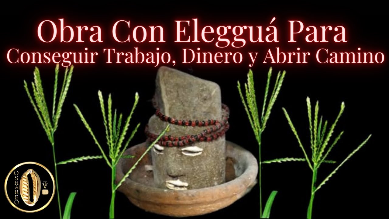 Obra Con Elegguá Para Trabajo, Dinero y Abrir Caminos | Santería