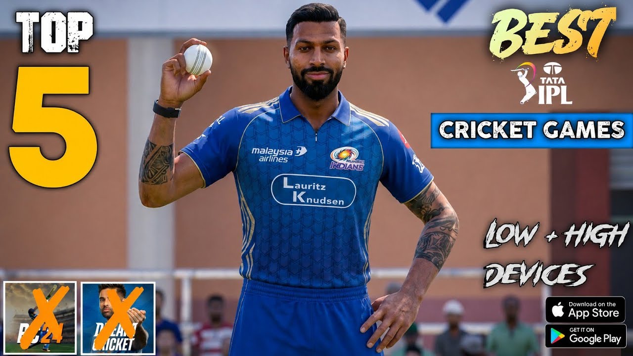 BEST IPL CRICKET GAMES FOR ANDROID & IOS 🔥 FREE IPL 2026 - ULTRA GRAPHICS CRICKET GAMES 🤯