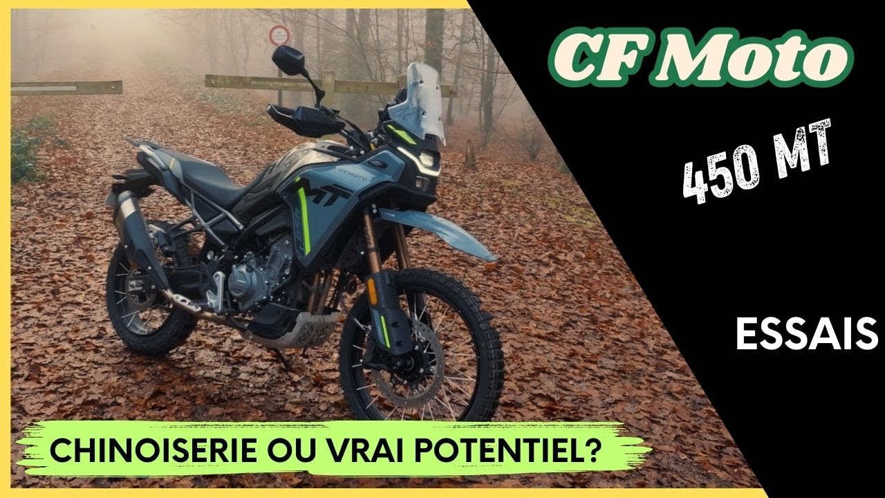 Essais CF moto MT450: Simplicité payante?
