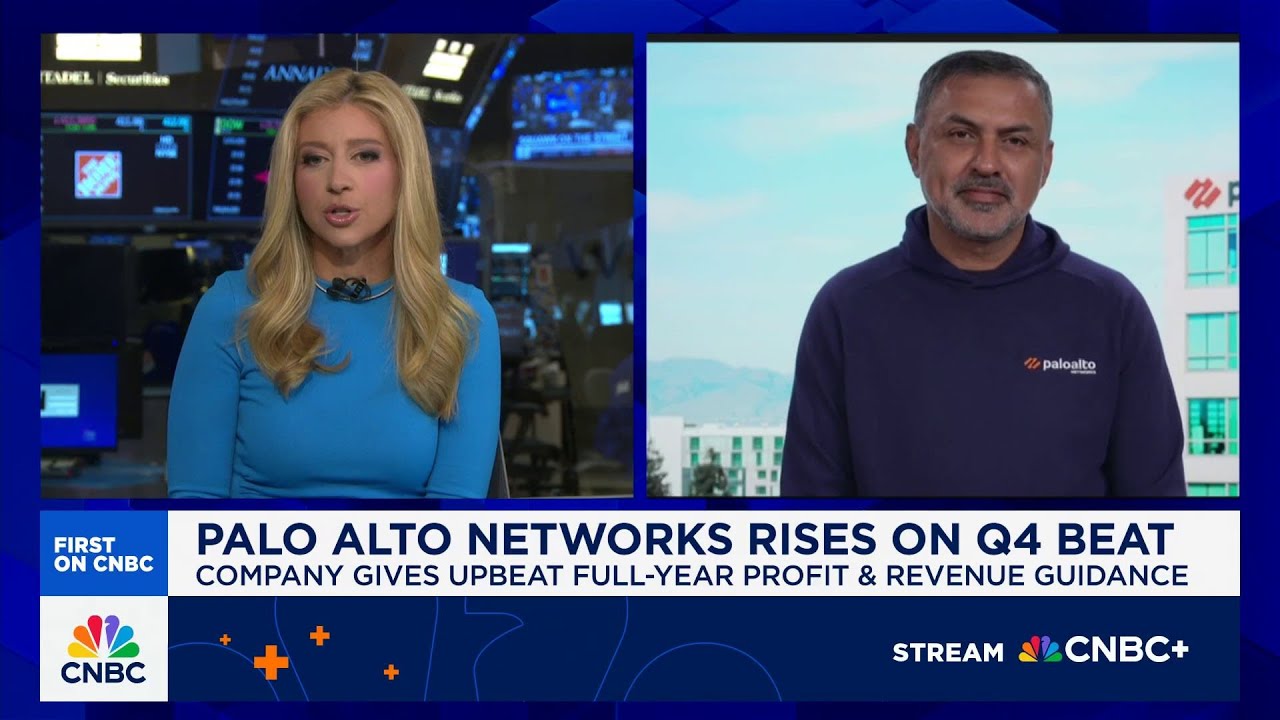 Palo Alto Networks CEO: Earnings show 'fundamental market shift'
