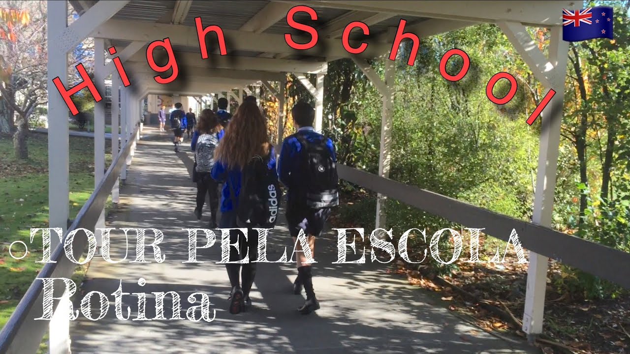 Di&aacute;rio de Interc&acirc;mbio! Tour pela escola, Rotina de um interc&acirc;mbista! #PedroGringo