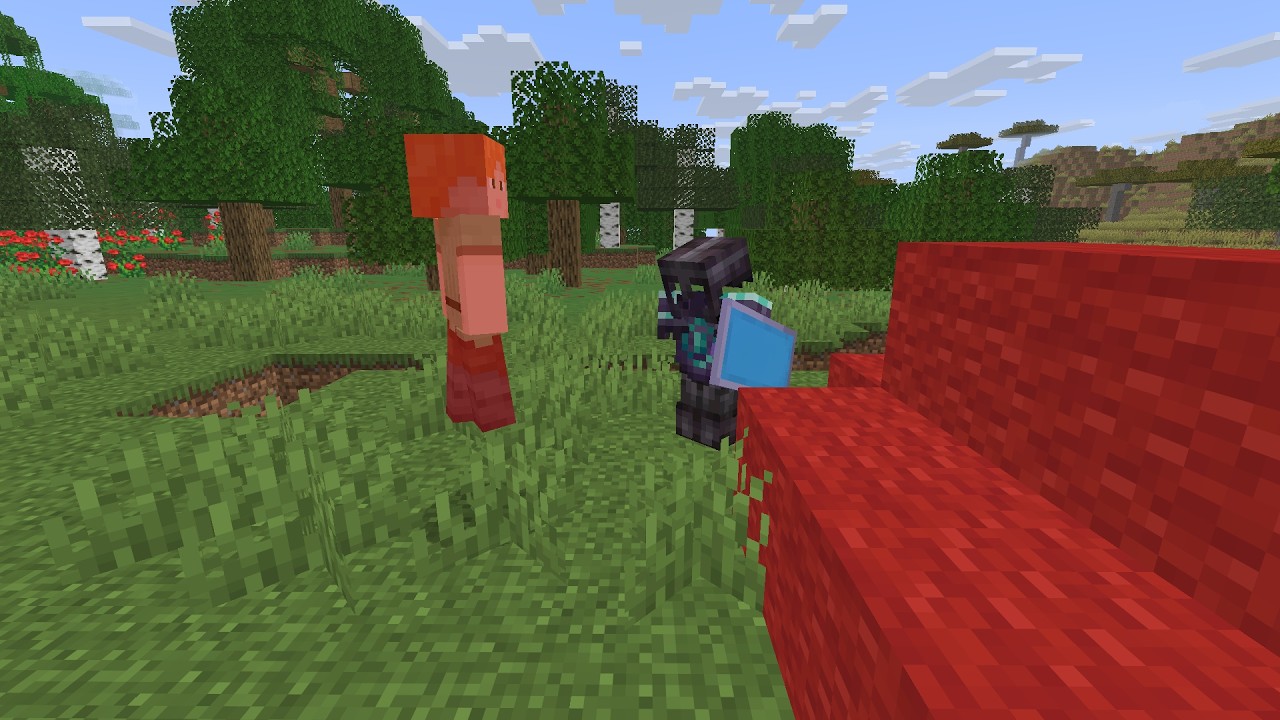 I played bedwars against bots!