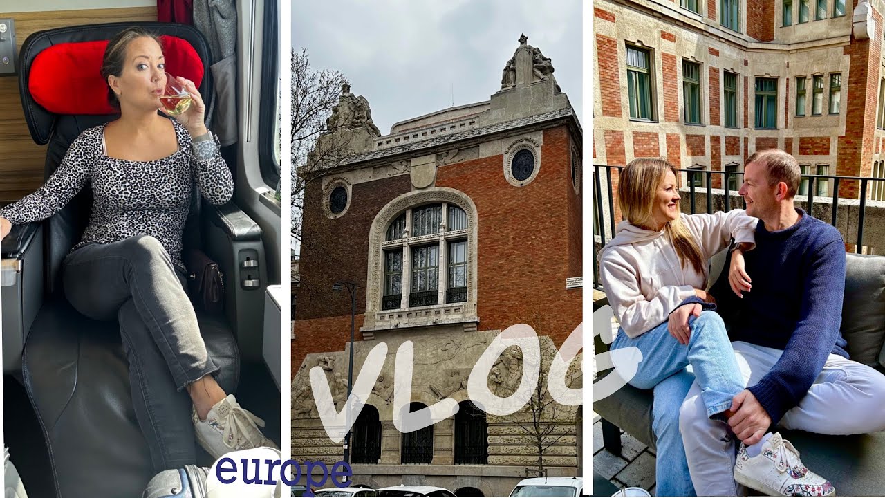Europe Vlog | Budapest - taking the train from Vienna to Budapest, arriving at the Kozmo Hotel