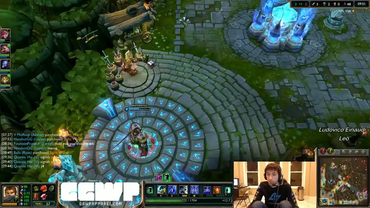 League of Legends classic game - Season 3 (2012) - Garen Top - 