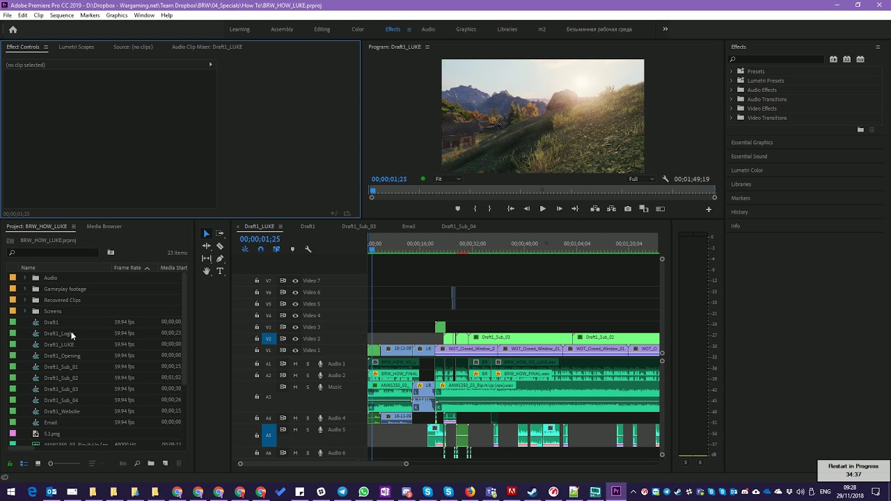 How to export a sequence in Adobe Premiere Pro