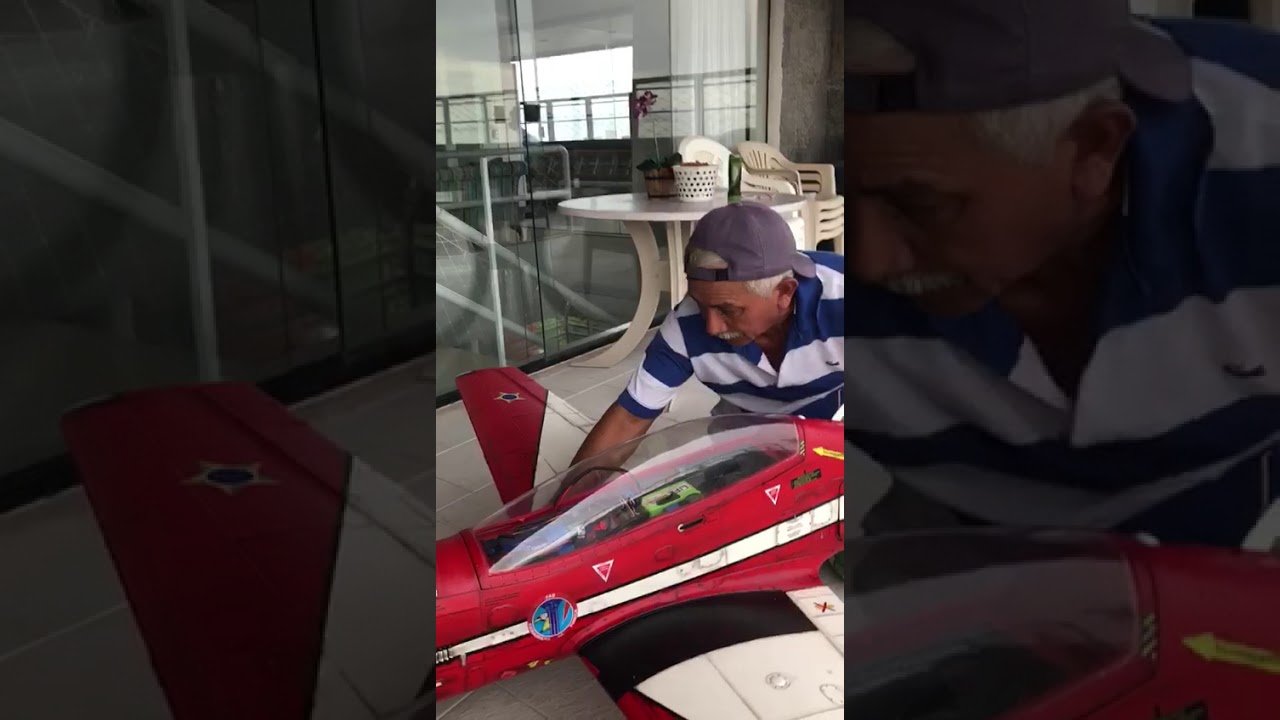 TUCANO TP jUNIAER MODELISMO - TESTE DE RESIST&Ecirc;NCIA A TEMPERATURA DA ASA FULL COMPOSITE