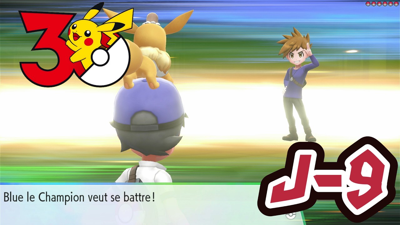 De retour à Kanto pour combattre Blue ! - Pokémon 30ème anniversaire J-9