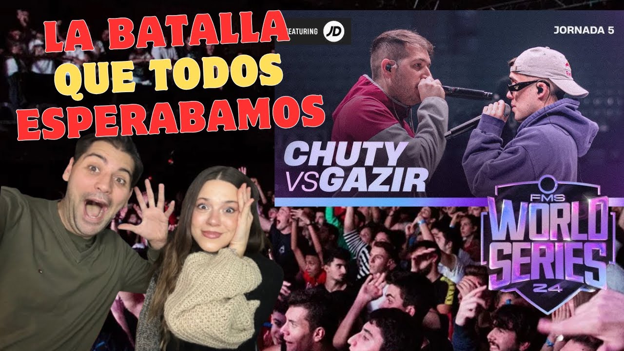 MATE-REACCIÓN a CHUTY vs GAZIR I FINALS FMS WS 24/25 I J5 I ESPAÑA I URBAN ROOSTERS | Flor y Mati