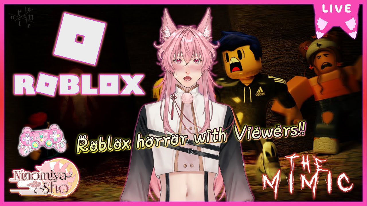 【Roblox👻】Horror Games with Viewers~!! Pwease carry me www【SNOWDROP LIVE 2nd GEN 】