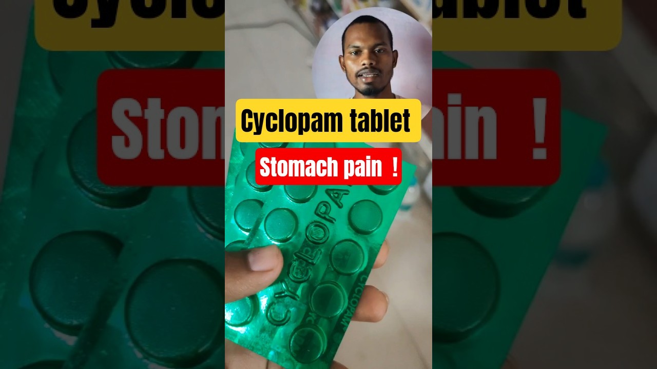 cyclopam tablet for stomach pain #stomach_pain #cyclopam #health