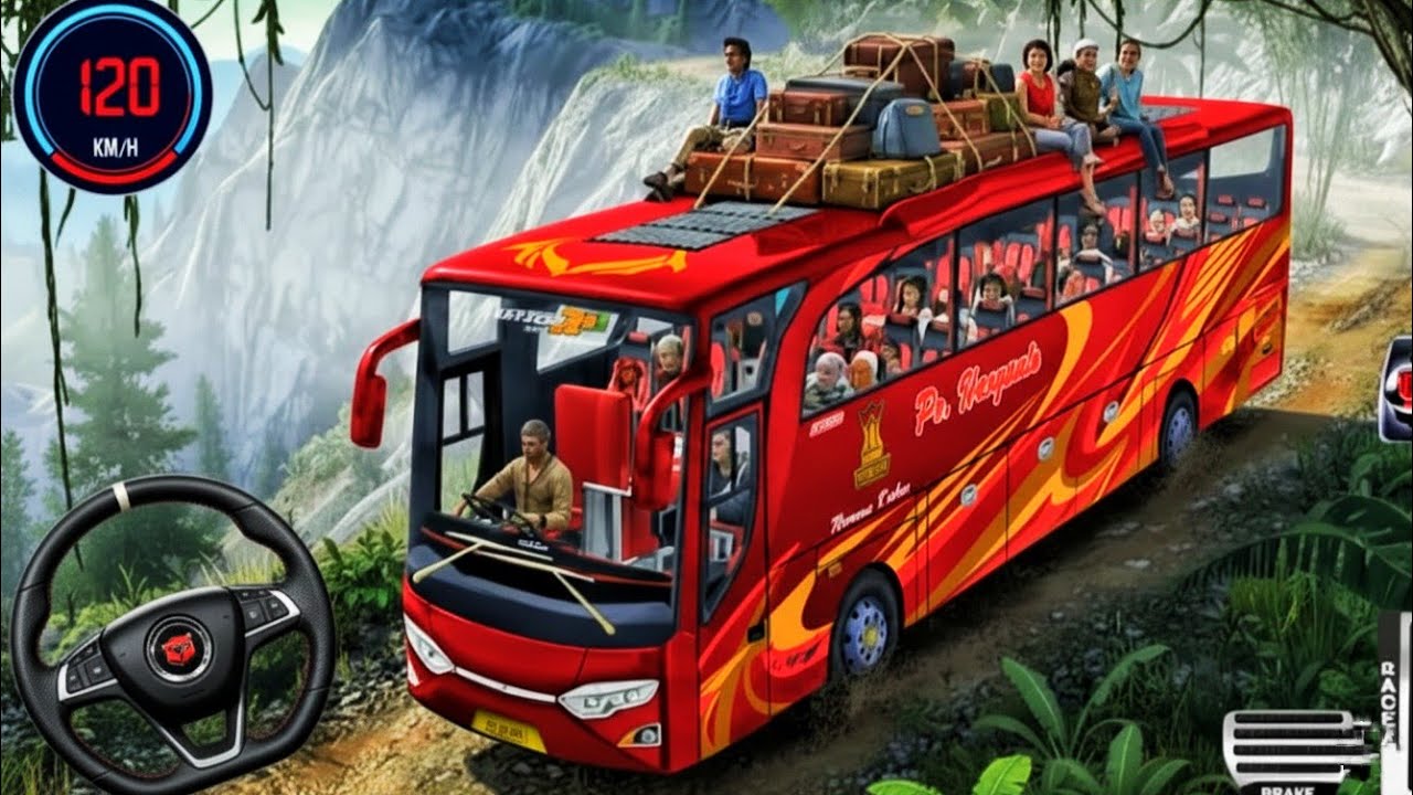 New Bus Simulator 2026: Offroad Indian School Bus Driver - Bus Game - Bus Wala Game Android Gameplay