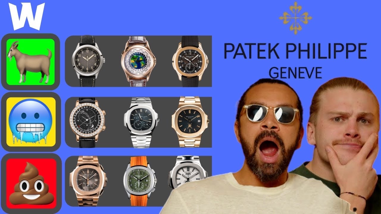 RANKING DIFFERENT PATEK MODELS!!