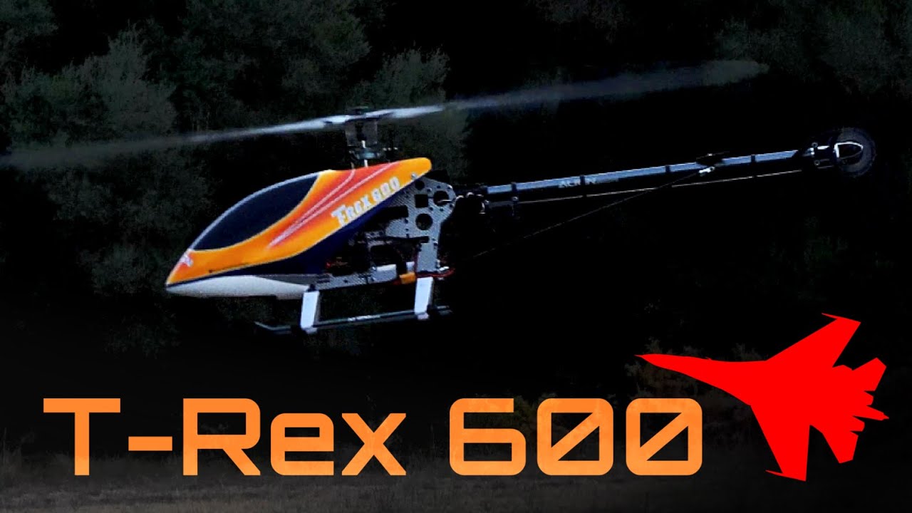 Align T-REX 600 ✈️ RC Heli 3D Flights!!