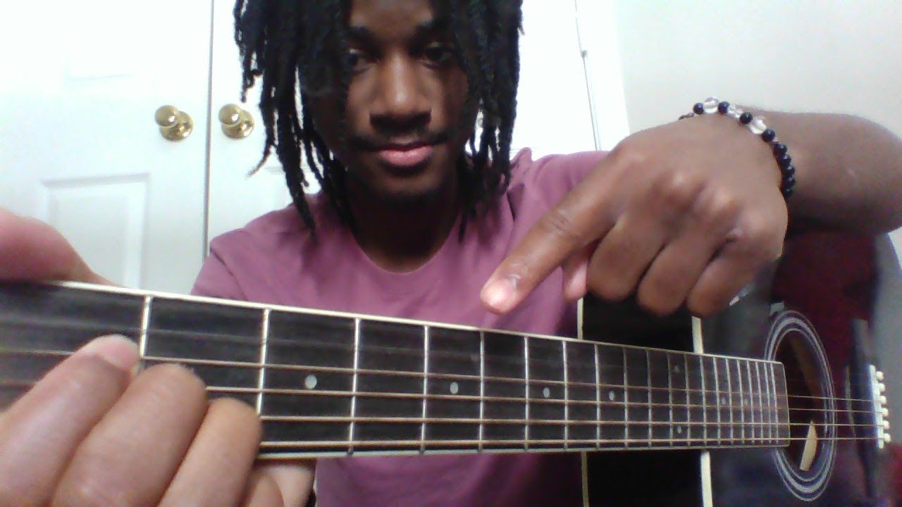 Upside Down Left Handed Guitar Lesson 2 - Open Chords