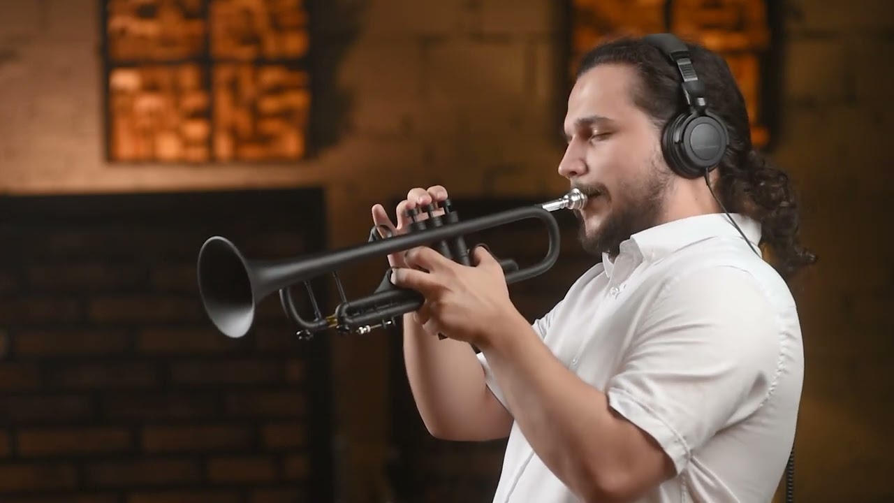 Matte Black Bach Stradivarius 180-37 by KGUmusic | Jazz Music Performance