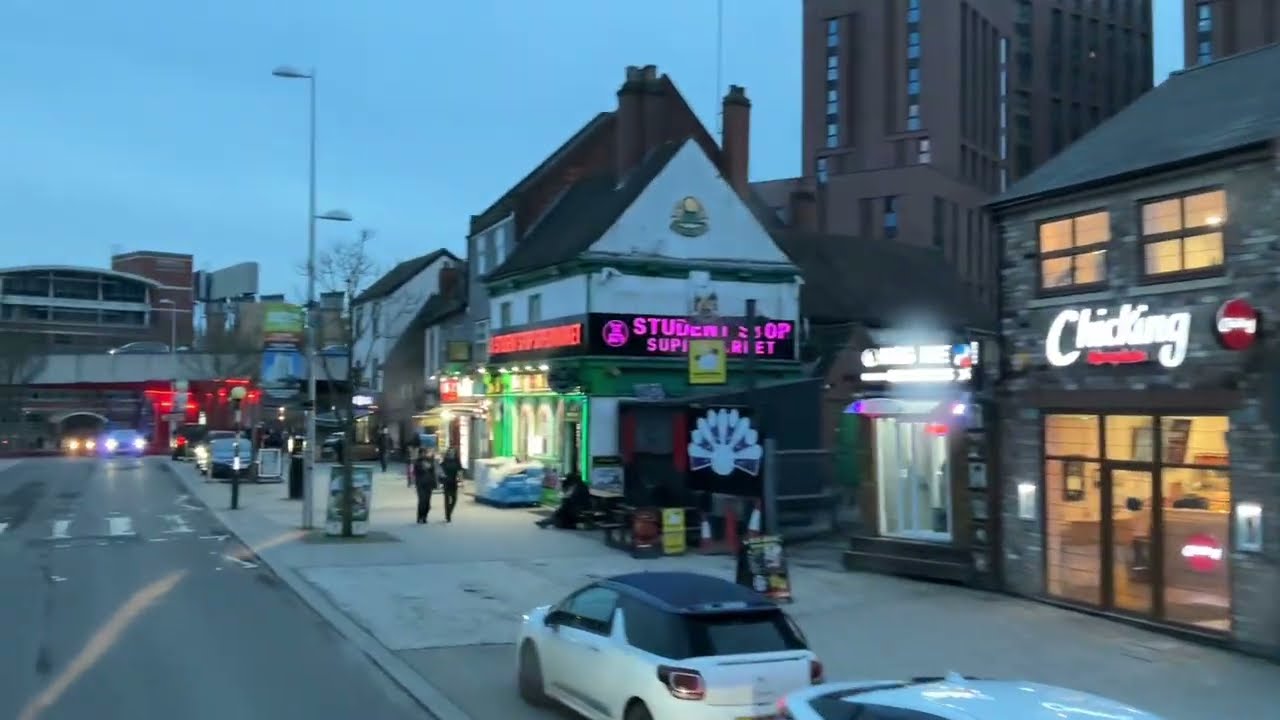 Taking a short ride on route 13 (enviro 400ev) Coventry