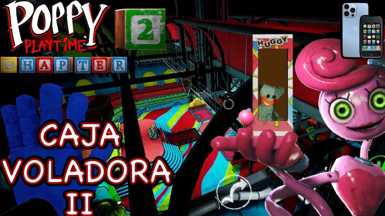 SALIR DE LA FÁBRICA USANDO LA CAJA VOLADORA | POPPY PLAYTIME CHAPTER 2 MÓVILES
