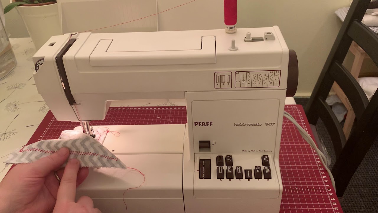 Pfaff Hobbymatic 907 Nähmaschine sewing machine #pfaff #nähmaschine #sewingmachine