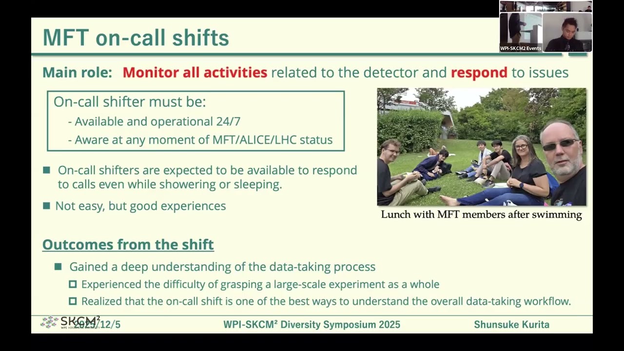 Shunsuke Kurita (Hiroshima University): Study Abroad Experience at CERN