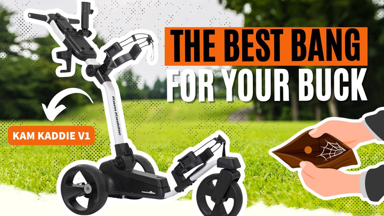 Say Goodbye to Manual Push Carts with the Kam Kaddie V1 Electric Push Cart - Best Bang for Your Buck