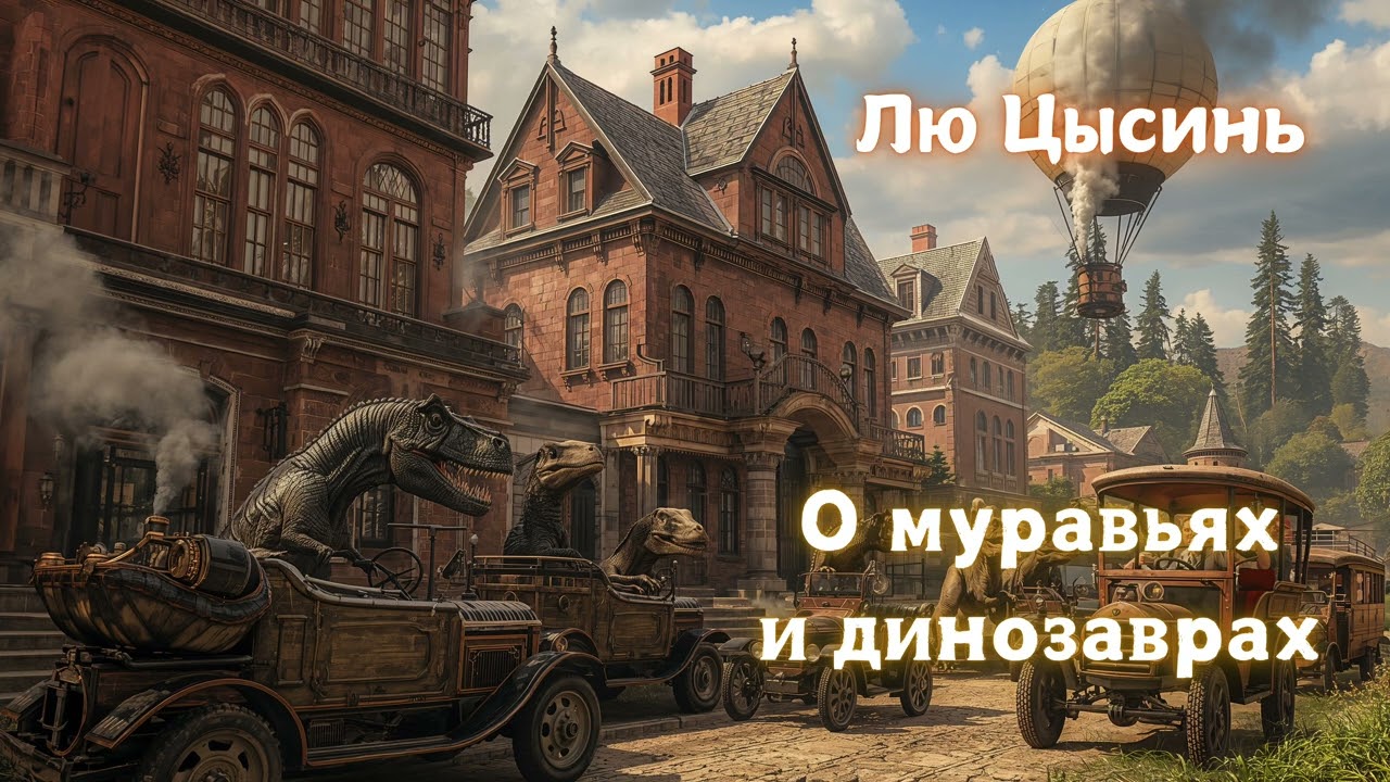 (2/4) Лю Цысинь «О муравьях и динозаврах». Аудиокнига 