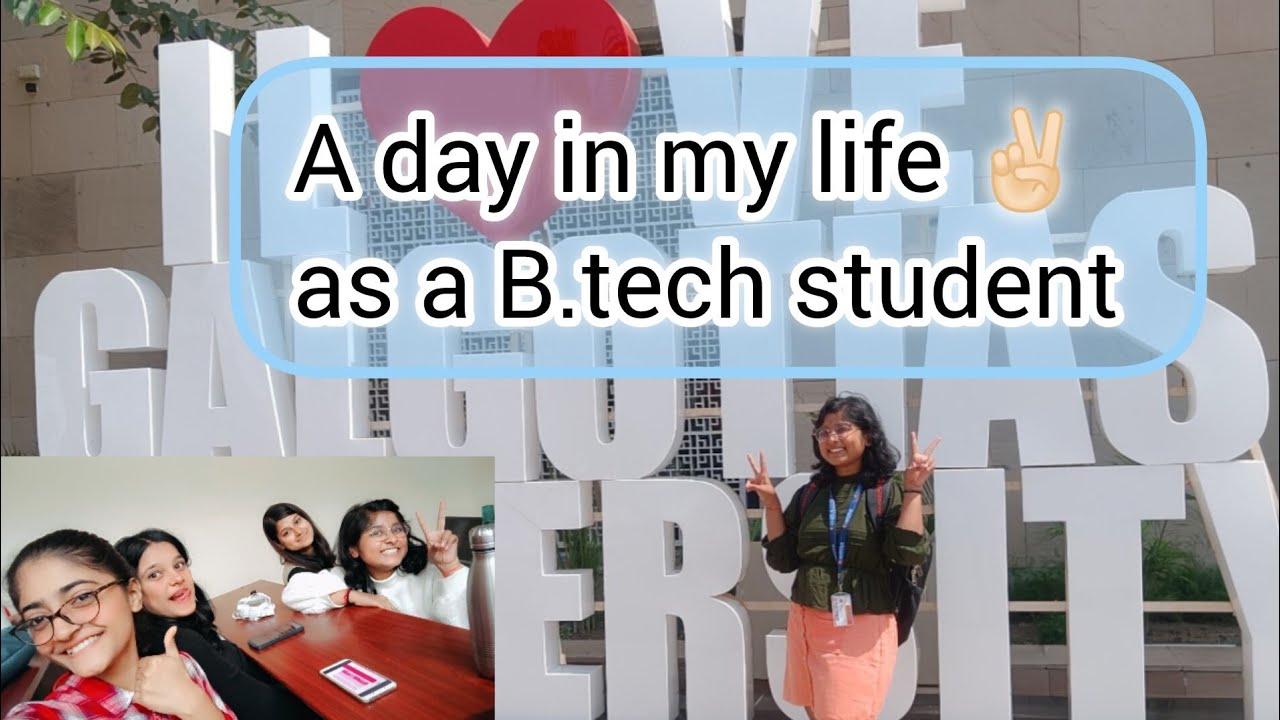 A day in my life as a B.tech student 😁✌🏻||Unfiltered Kirti||B.tech student||Galgotias University✌🏻