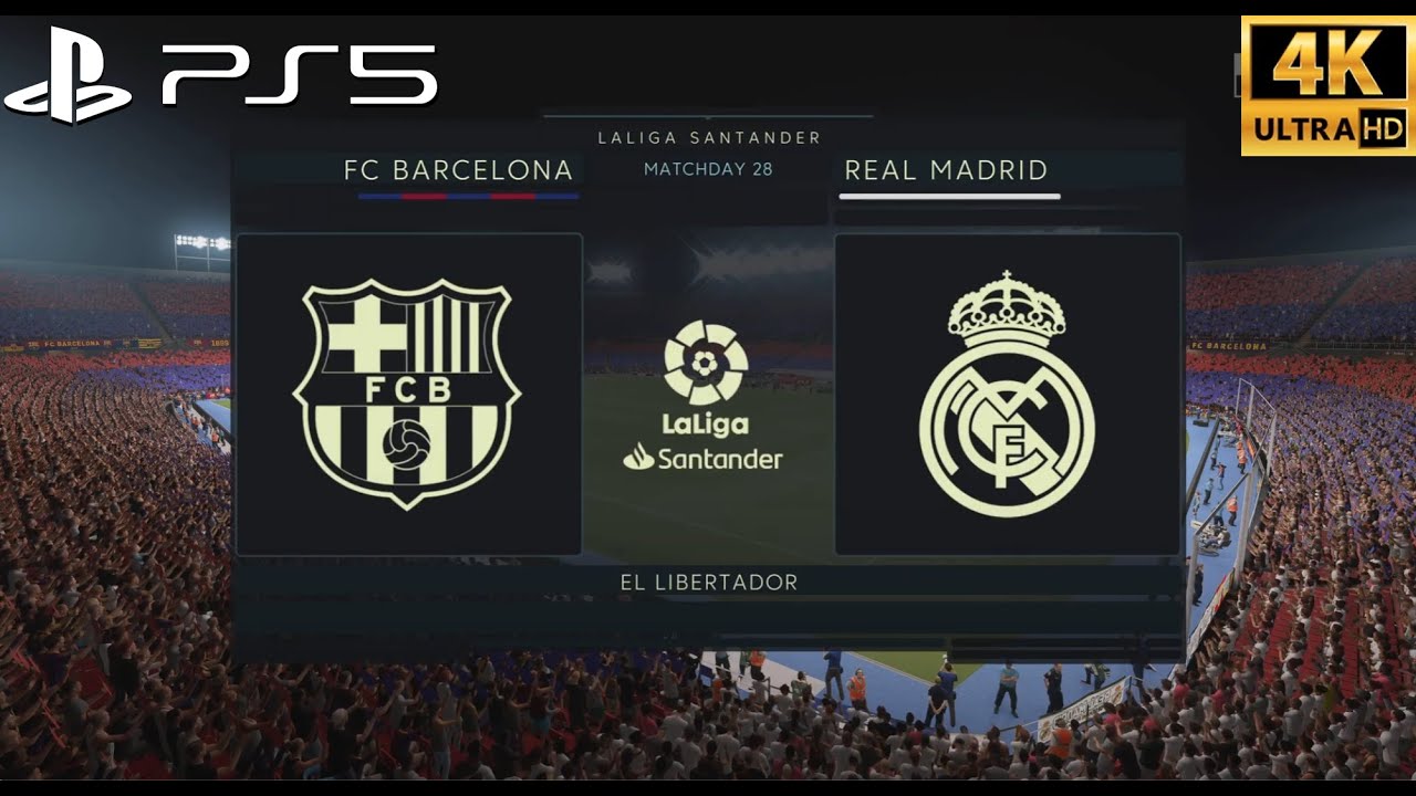 FIFA 21 - FC Barcelona vs Real Madrid | La Liga 30R | Next Gen Gameplay PS5&trade; (4K 60FPS)