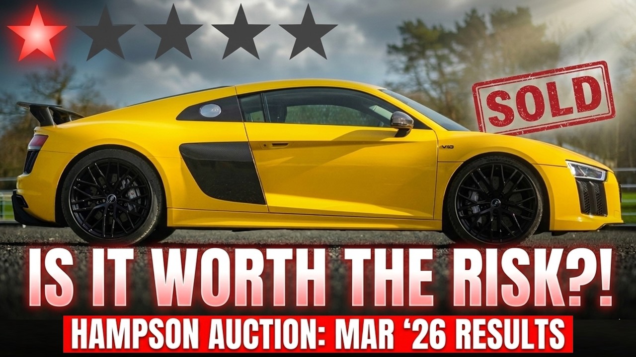 Should you BUY or SELL a car with HAMPSON AUCTIONS? (Full Results)
