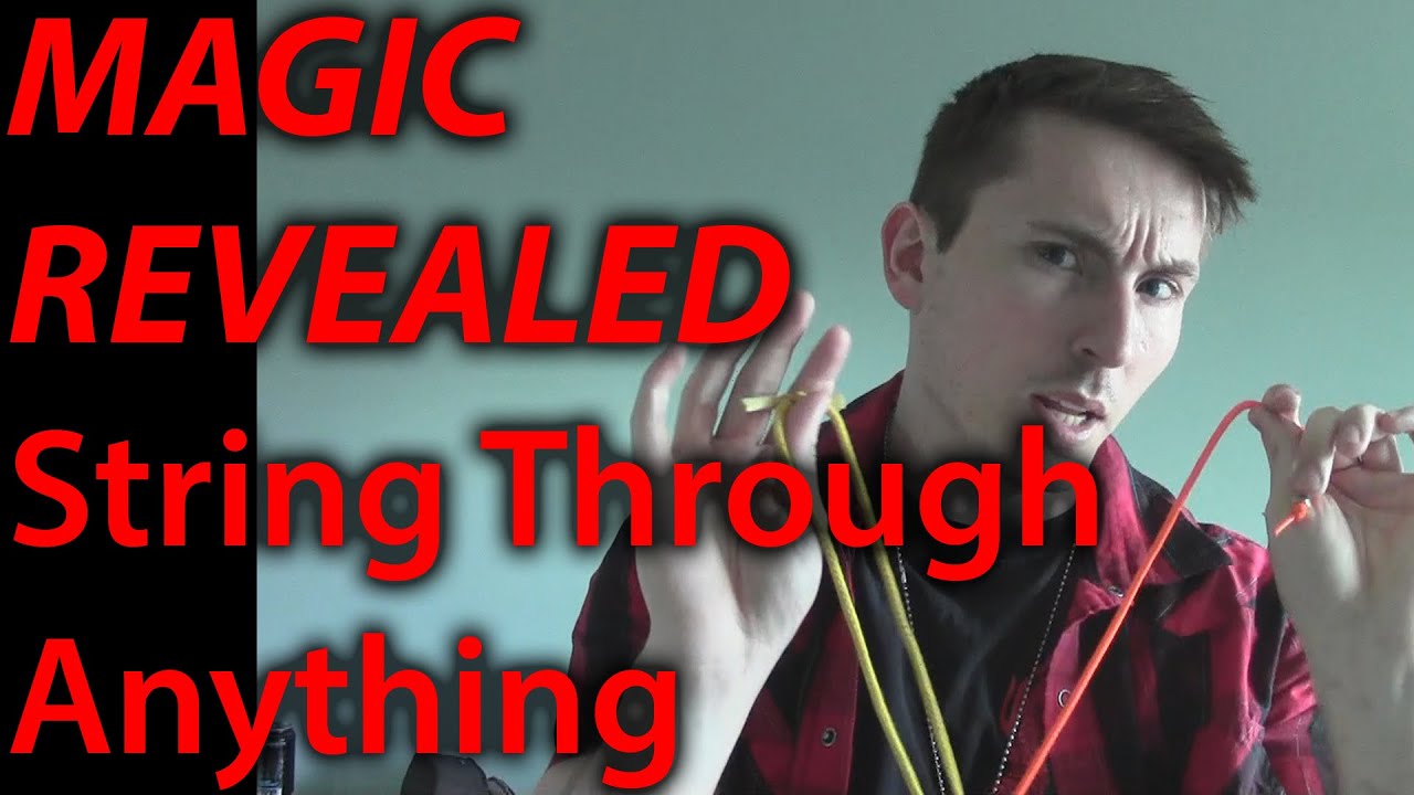 String Through Arm Revealed! 2 methods
