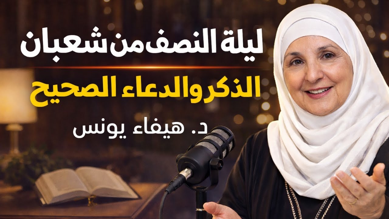 ليلة النصف من شعبان | حقيقتها وأعمالها الصحيحة | شرح ليلة البراءة | د. هيفاء يونس