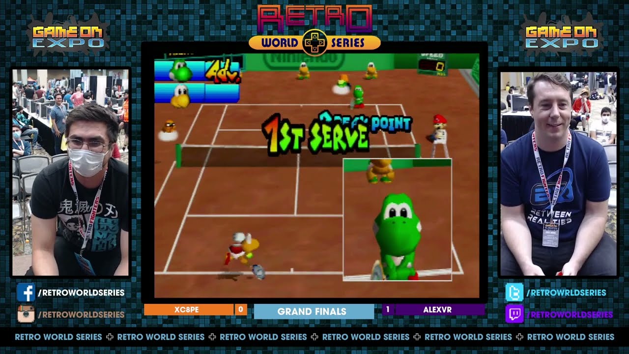 XC8PE vs AlexVR (Grand Finals) - Mario Tennis (Nintendo 64) - Game On Expo 2022