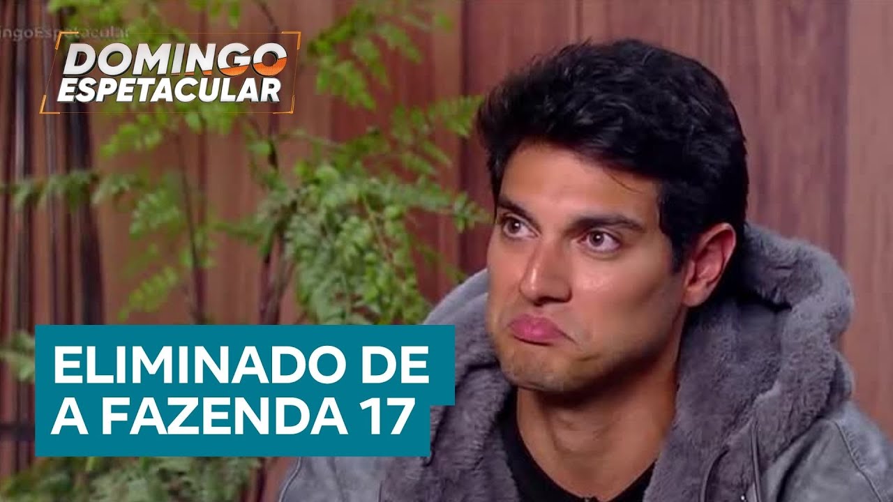 Will Guimar&atilde;es leaves A Fazenda 17 and opens his heart in an interview with Domingo Espetacular.