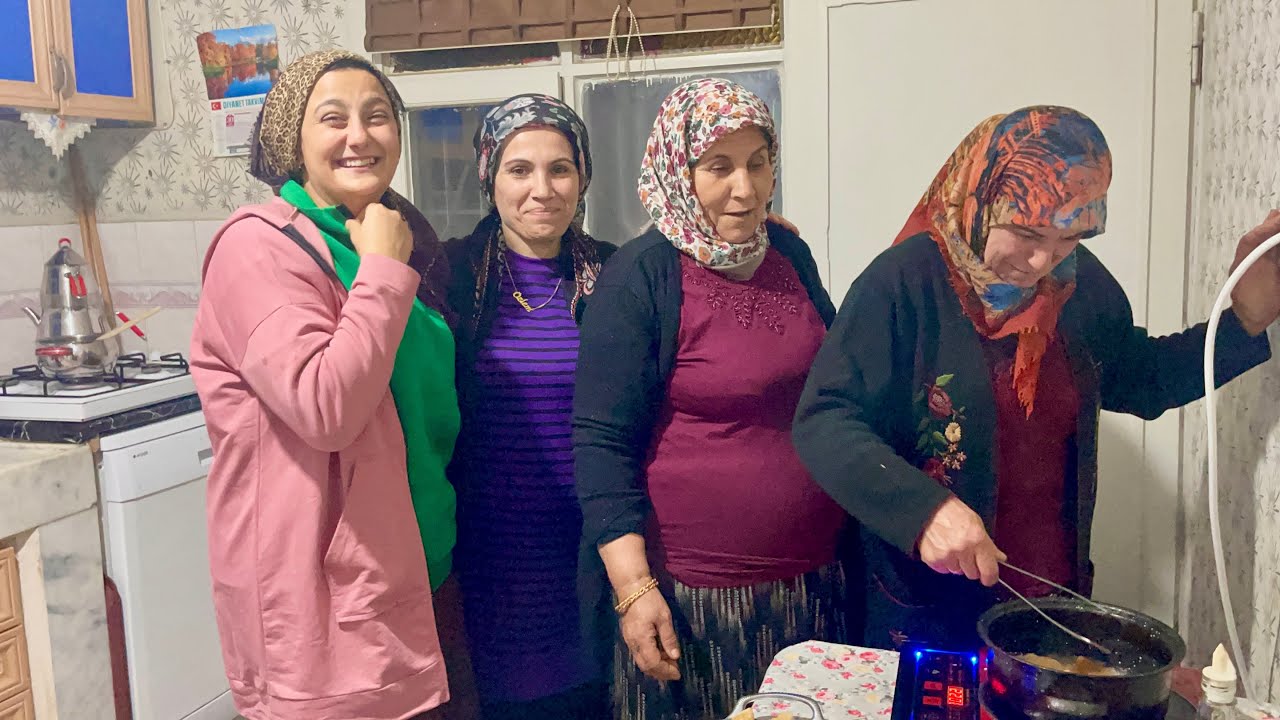 HALAM İLE ŞULE'NİN ARASINA ABLAM GİRDİ 😍 HALAM 100 PUAN VEDİĞİ AKŞAM TATLISI VLOG 4
