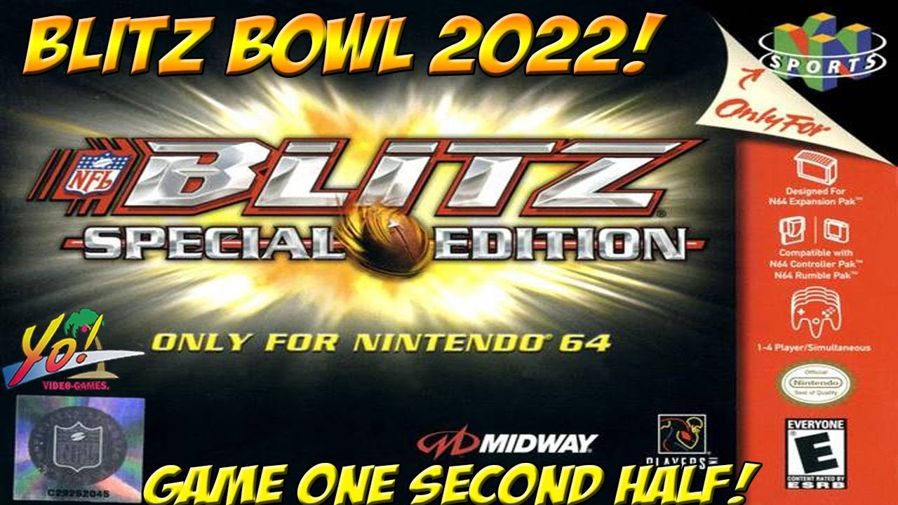 YoVideogames Blitz Bowl 2022! Game One! Second Half!