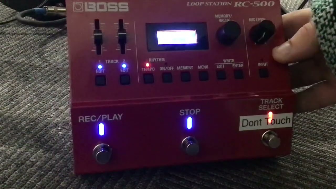 Boss RC 500 House of Prayer Tutorial: Writing Memory, Saving Fade Out Feature, How to navigatetracks