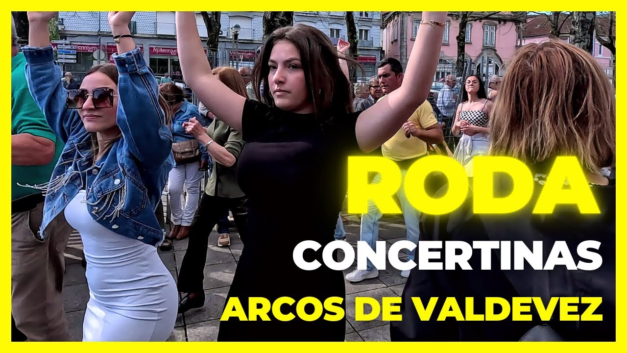 🇵🇹🪗  Cana Verde com Muita Energia e Vira Domingo de Ramos na Roda das Concertinas Arcos de Valdevez