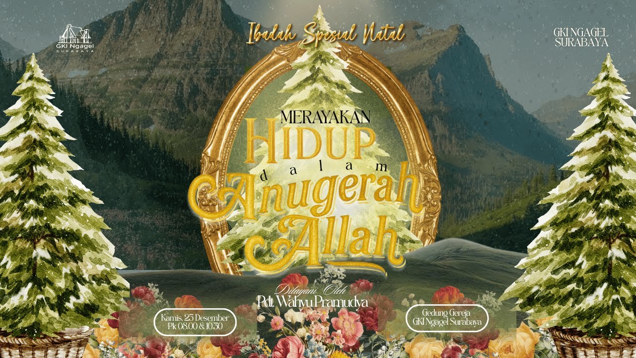 Ibadah Natal - Kamis, 25 Desember 2025 pk. 08.00