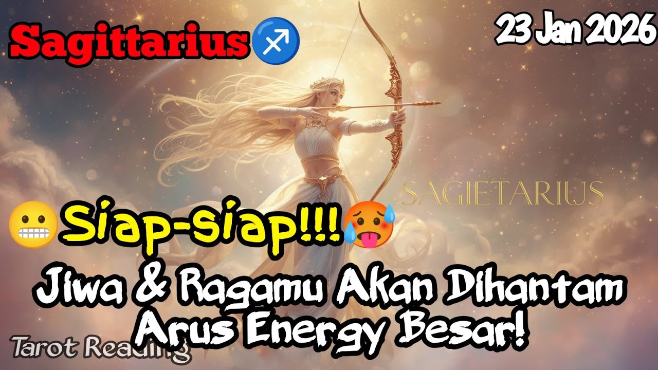 Sagittarius♐ 😬Siap-siap!🥵 Jiwa & Ragamu Akan Dihantam Arus Energy Besar Hari Ini - Mata Zodiak