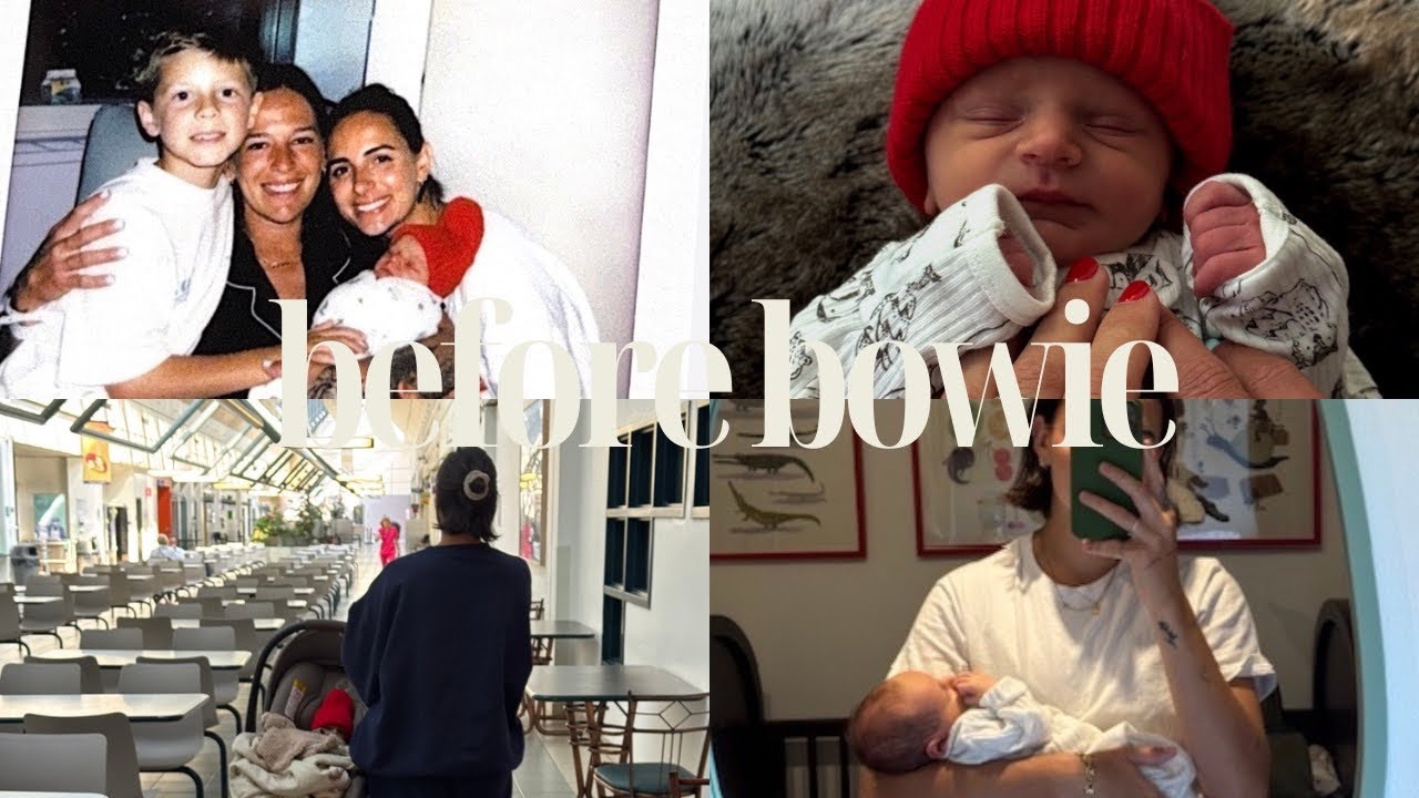 the week before our birth - welcoming bowie, what's in our hospital bag & last dates together