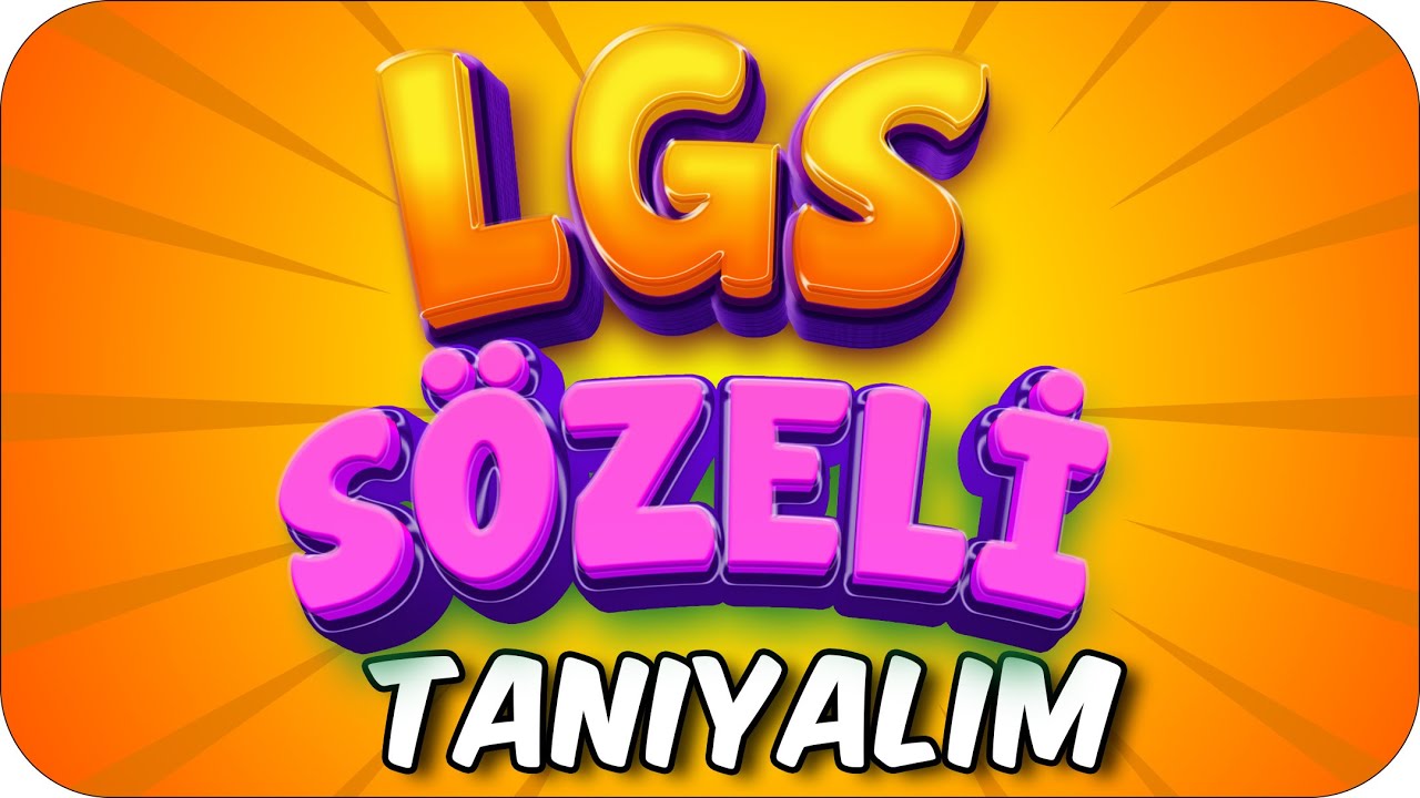 LGS Sözeli Tanıyalım | Konular Çok Mu Fazla❓ #LGS2024