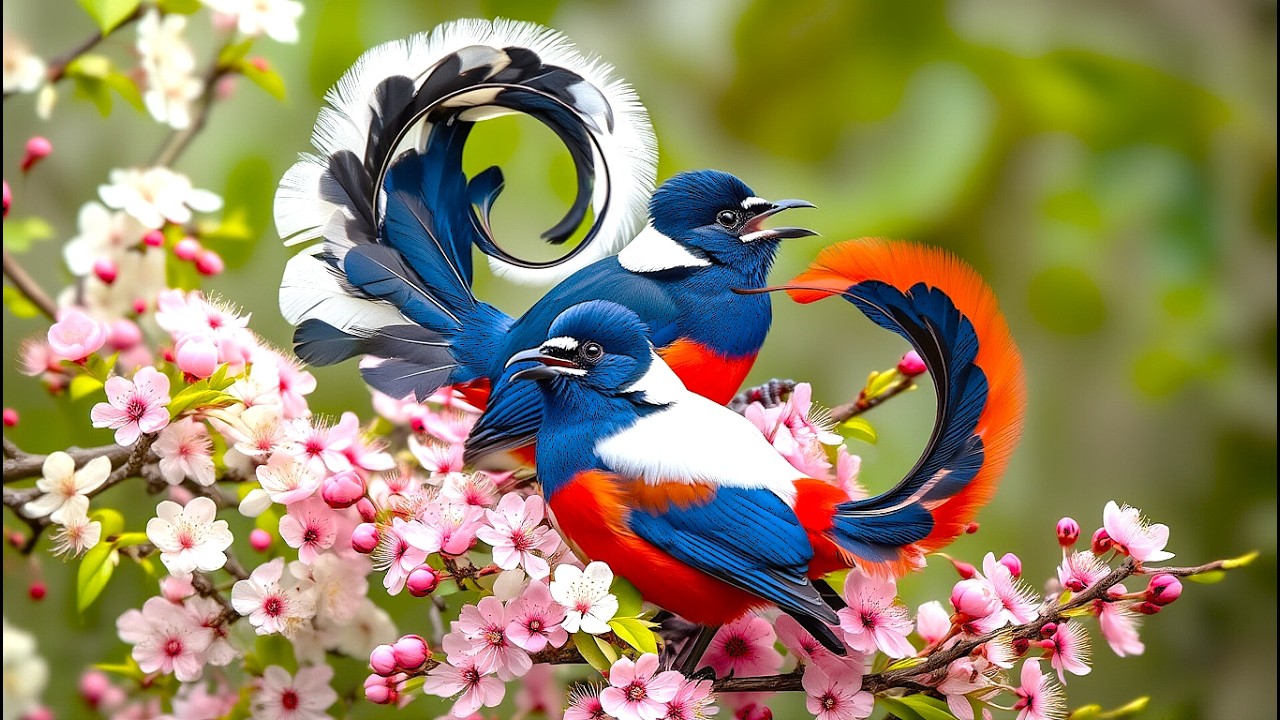 Spring Birds + Whisper Piano | 2 Hours Focus, Meditation, Inner Peace