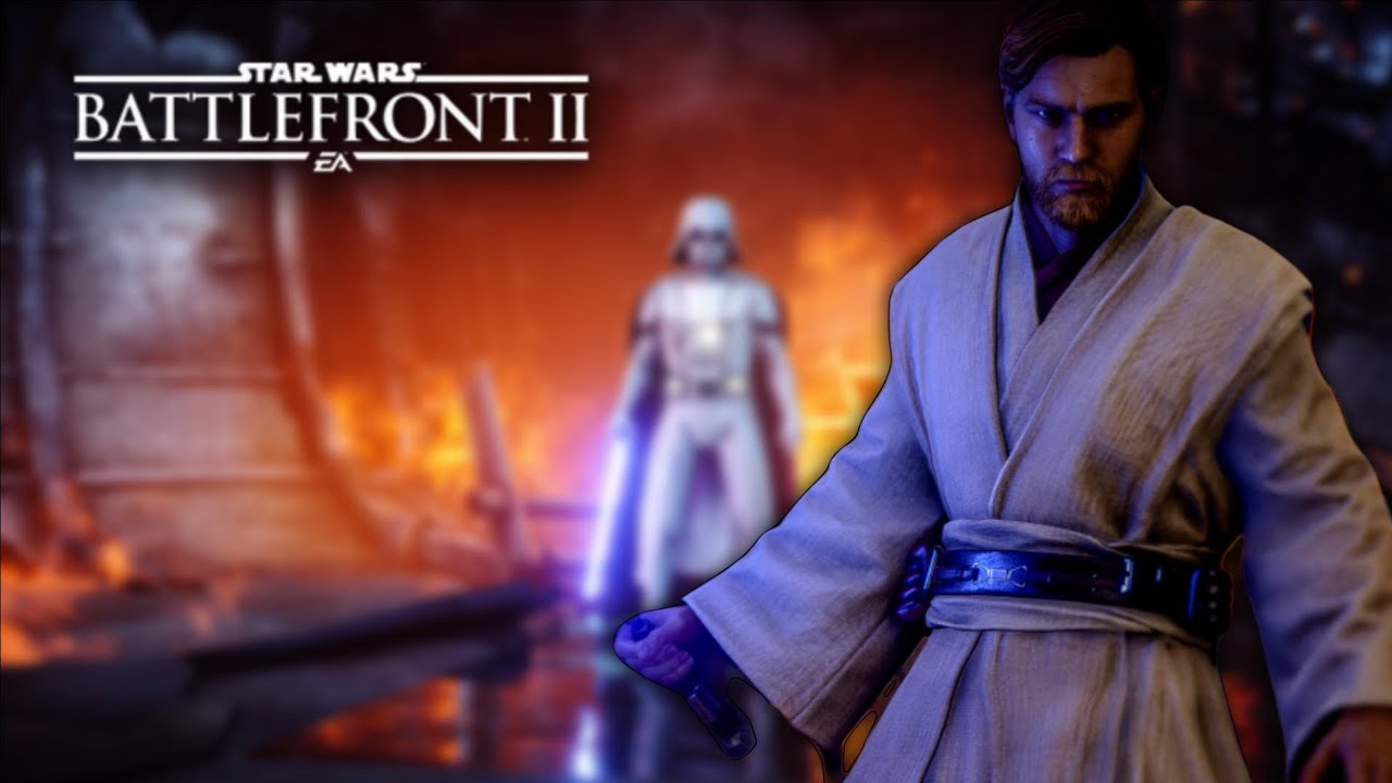 Obi-Wan vs Darth Vader is Always Heated - Battlefront II Clips