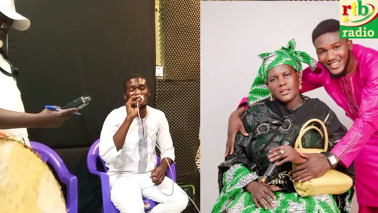 Djeli Daou lagare _ Émission Acoustique de la Radio Rtb (99.9 Fm )#mandingue #music #like #acoustic 
