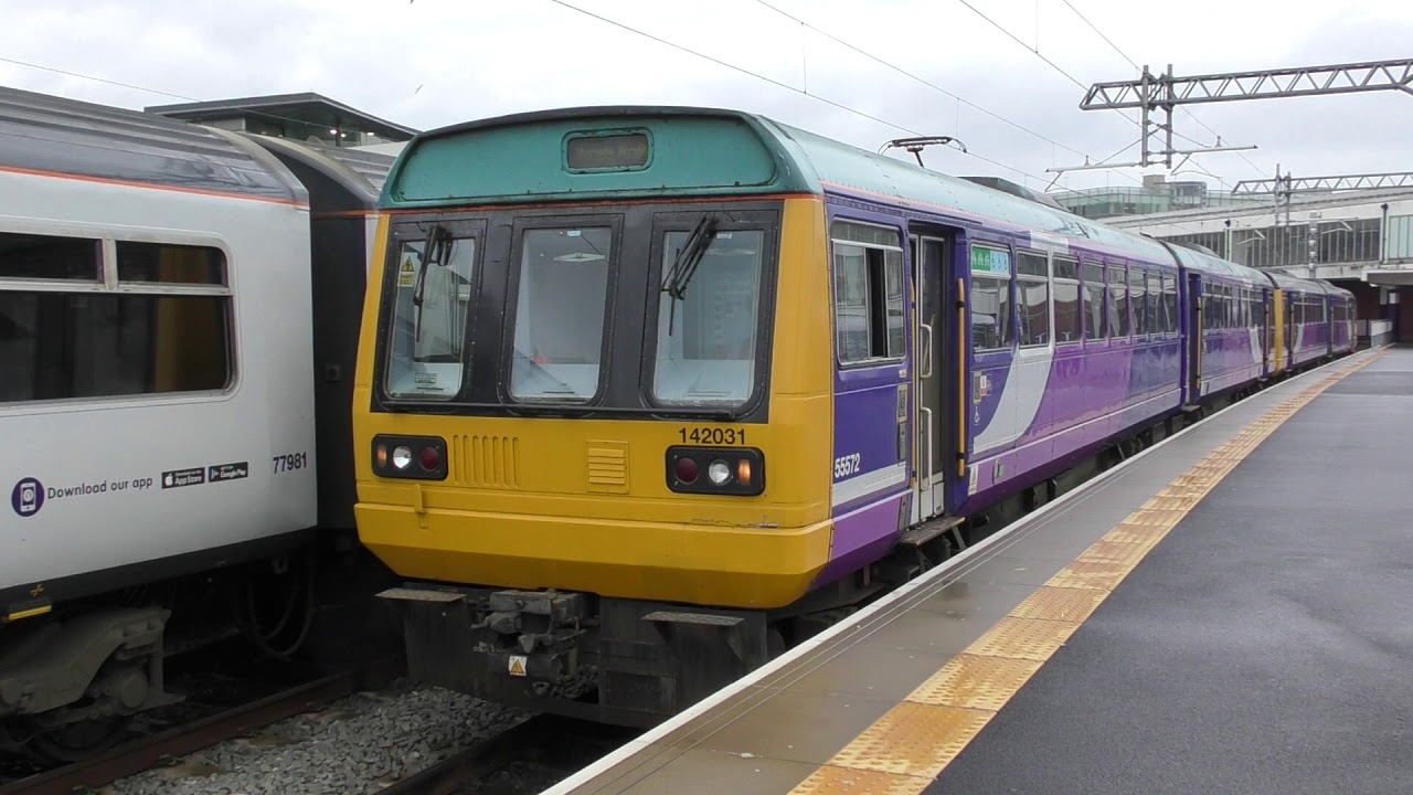 Northern Rail Class 142 Departing Blackpool North (09/5/19)