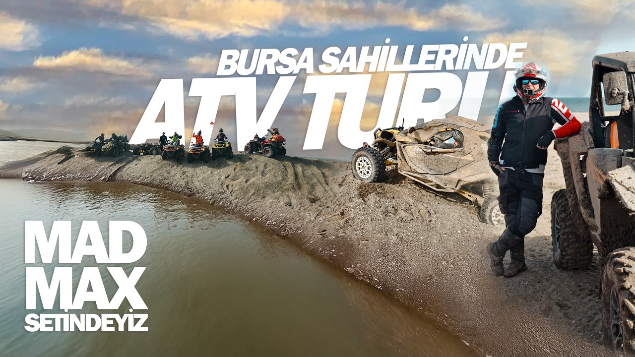 Bursa Sahillerinde ATV'lerle #offroad turu #97