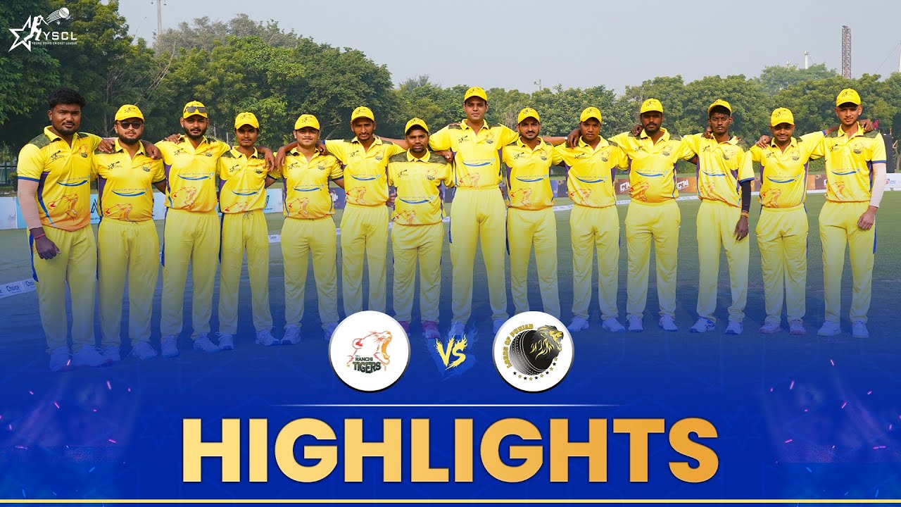 Ranchi Tigers vs Lords of Punjab | YSCL Nationals 2025 | Full Match Highlights | YSCL Cricket League