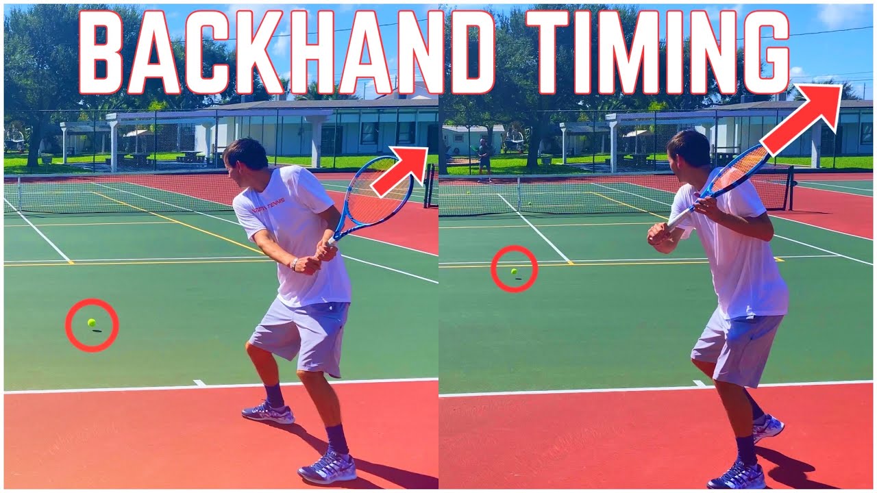 One-Handed & Two-Handed Backhand Timing