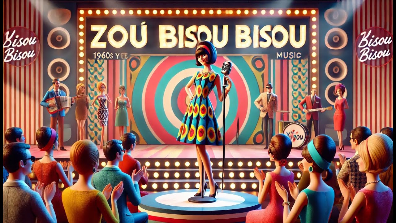 Zou Bisou Bisou (Zubi Zubi Zu) &ndash; 10 Hours Retro Loop 🎶 #RetroVibes
