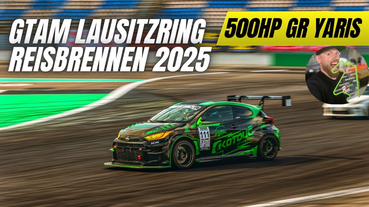 500HP/600Nm Toyota GR Yaris - German Time Attack Reisbrennen 2025