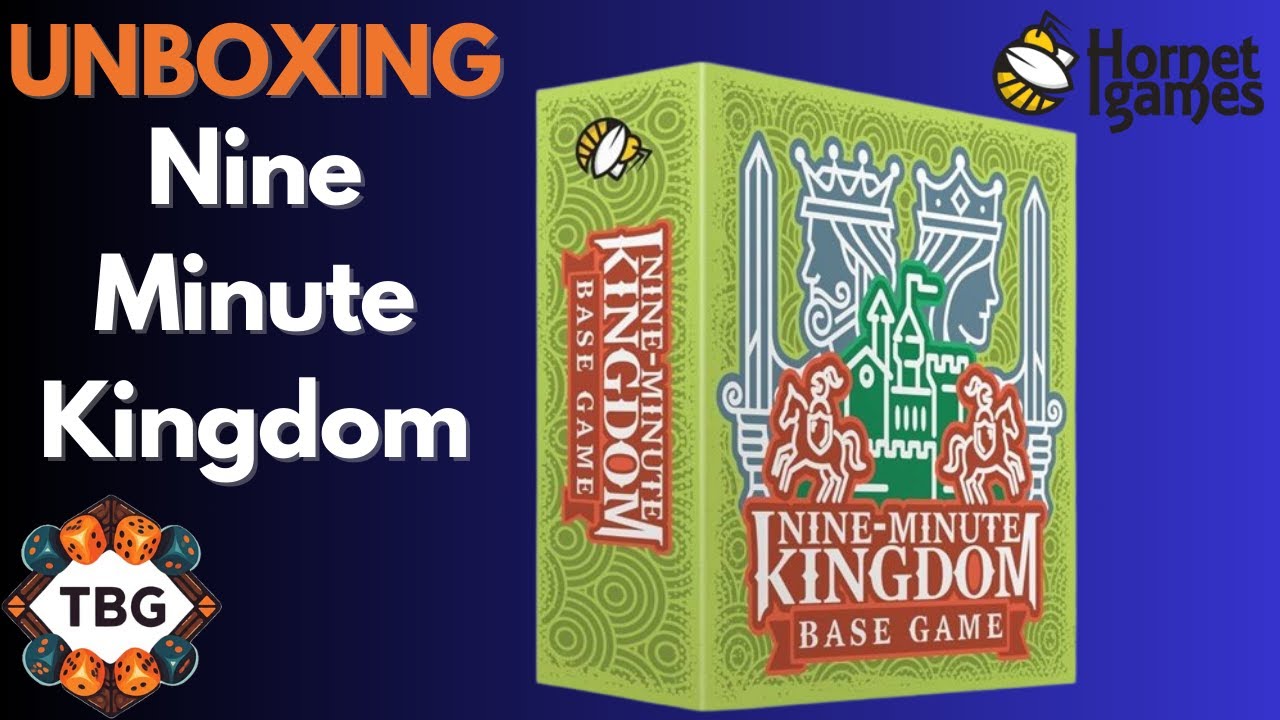 Nine Minute Kingdom | Unboxing | gra planszowa